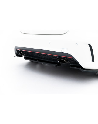 Splitter posteriore (con barre verticali) MERCEDES-BENZ W176 AMG-LINE PREFACE (Cod. M-ME-A-176-AMGLI