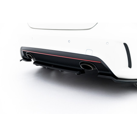 Splitter posteriore (con barre verticali) MERCEDES-BENZ W176 AMG-LINE PREFACE (Cod. M-ME-A-176-AMGLI