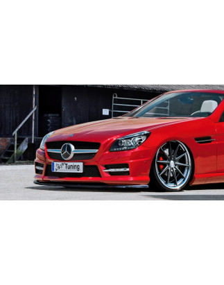 Spoiler paraurti anteriore in abs MercedesBenz SLK R172 AMG  (Cod. IN-INE-20610031DAMG-ABS-C)