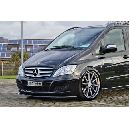 Spoiler paraurti anteriore in abs MercedesBenz Viano W639/V639 (Cod. IN-INE-20620031-ABS-C)