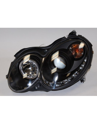 Fari Day Light Mercedes CLK W209 04-09 Black (Cod. E-FAME056)