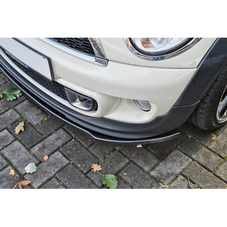 Spoiler paraurti anteriore in abs Mini Cooper R57 (Cod. IN-INE-20700031CCC-ABS)