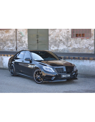 SPLITTER ANTERIORE V.1 MERCEDES-BENZ S-CLASS AMG-LINE W222 (Cod. M-ME-S-222-AMGLINE-FD1G)
