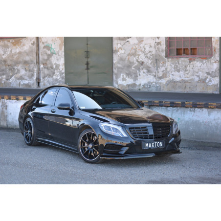 SPLITTER ANTERIORE V.1 MERCEDES-BENZ S-CLASS AMG-LINE W222 (Cod. M-ME-S-222-AMGLINE-FD1G)