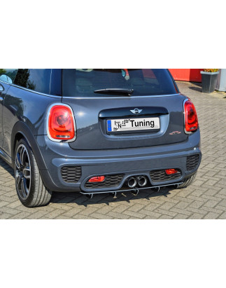Kit pinne posteriori per diffusore   Mini Cooper JCW F55/F56 (Cod. IN-INE-20700045EJCWRT-ABS)