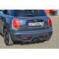 Kit pinne posteriori per diffusore   Mini Cooper JCW F55/F56 (Cod. IN-INE-20700045EJCWRT-ABS)