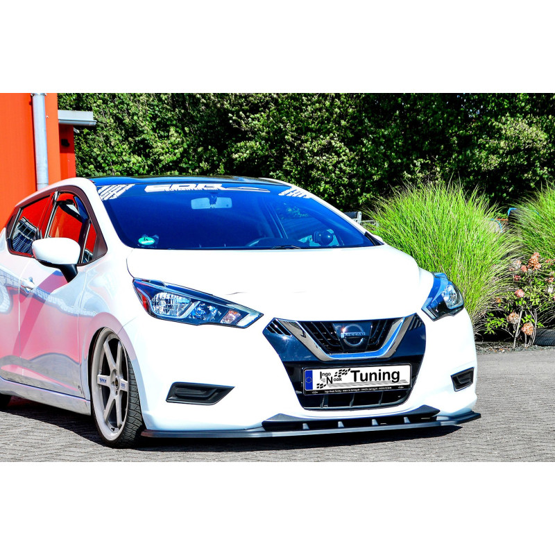 Spoiler paraurti anteriore in abs Nissan Micra K14 (Cod. IN-INE-20820031-ABS)