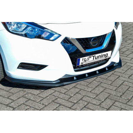 Spoiler paraurti anteriore in abs Nissan Micra K14 (Cod. IN-INE-20820031-ABS)