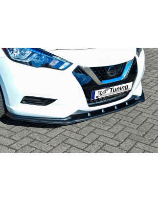 Spoiler paraurti anteriore in abs Nissan Micra K14 (Cod. IN-INE-20820031-ABS-C)