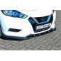 Spoiler paraurti anteriore in abs Nissan Micra K14 (Cod. IN-INE-20820031-ABS-C)