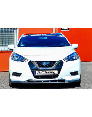 Spoiler paraurti anteriore in abs Nissan Micra K14 (Cod. IN-INE-20820031-ABS-G)