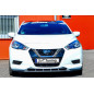 Spoiler paraurti anteriore in abs Nissan Micra K14 (Cod. IN-INE-20820031-ABS-G)