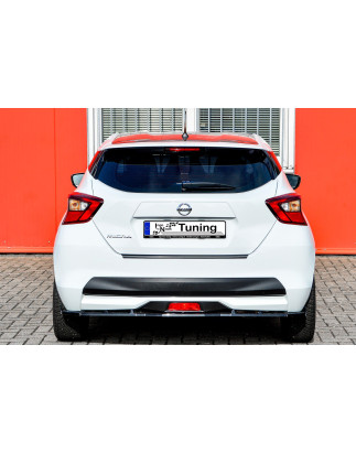 CUP  Sottoparaurti posteriore  con flaps laterali  Nissan Micra K14 (Cod. IN-INE-20820045W-ABS)