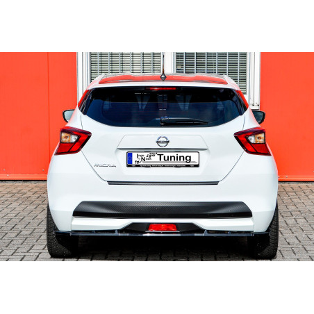 CUP  Sottoparaurti posteriore  con flaps laterali  Nissan Micra K14 (Cod. IN-INE-20820045W-ABS)