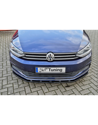Spoiler paraurti anteriore in abs VW Touran Typ 5T (Cod. IN-INE-220031D-ABS-G)