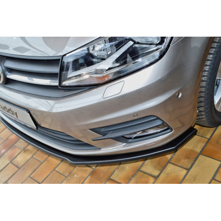 Spoiler paraurti anteriore in abs  VW Caddy  (Cod. IN-INE-220031D-ABS(CA))