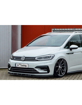 Spoiler paraurti anteriore in abs VW Touran Typ 5T R-Line (Cod. IN-INE-220031DR-ABS-C)