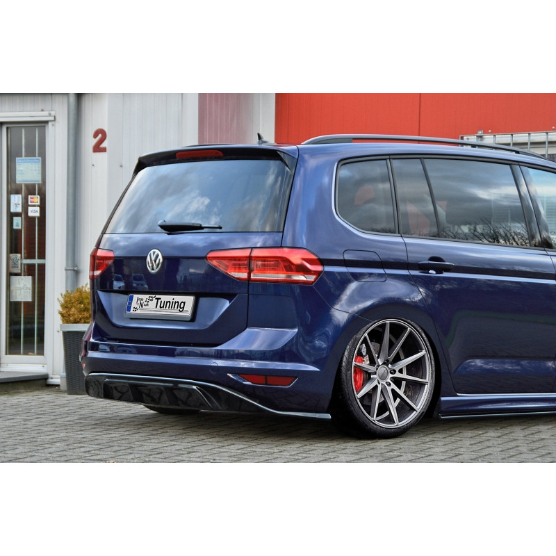 Heckdiffusor  ( non Auspuffaussparung kann bei Bedarf selber erstellt werden ) VW Touran Typ 5T (Cod