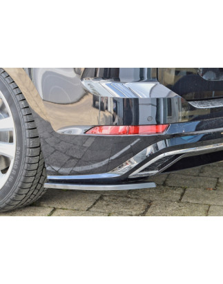 Set sottoparaurti laterali posteriori in abs VW Touran Typ 5T R-Line (Cod. IN-INE-220045DRL/R-ABS-C)