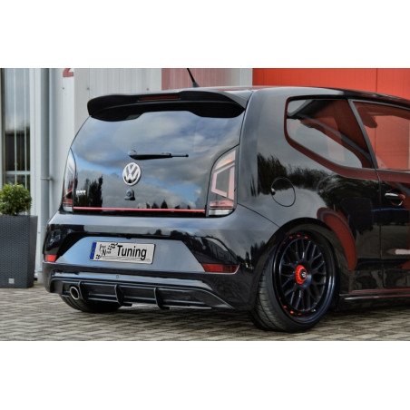 Sottoparaurti posteriore race look con flaps VW Up GTI (Cod. IN-INE-230045B(GTI)RT-ABS)