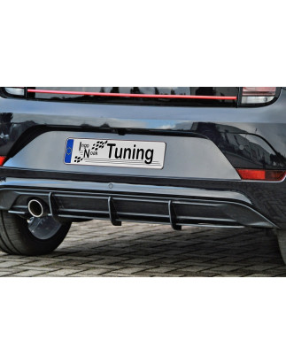 Sottoparaurti posteriore race look con flaps VW Up GTI (Cod. IN-INE-230045B(GTI)RT-ABS)