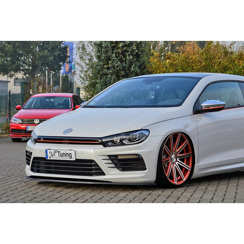 Spoiler paraurti anteriore in abs VW Scirocco R Facelift (Cod. IN-INE-260031BR-ABS-G)
