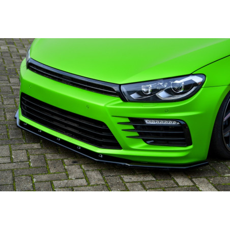 Spoiler paraurti anteriore in abs Phase 2 VW Scirocco R Facelift (Cod. IN-INE-260031BR(2)-ABS)