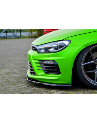 Spoiler paraurti anteriore in abs Phase 2 VW Scirocco R Facelift (Cod. IN-INE-260031BR(2)-ABS)