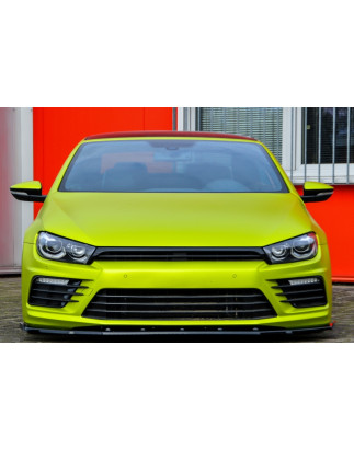 Spoiler paraurti anteriore in abs Phase 2 con flaps laterali VW Scirocco R Facelift (Cod. IN-INE-260