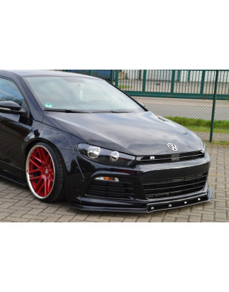 2 tlg Spoiler paraurti anteriore bestehend aus Spoiler paraurti anteriore mit Spoilerschwert  VW Sci