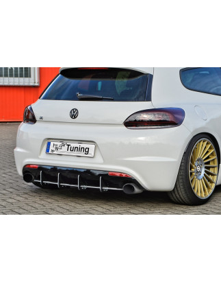 Sottoparaurti posteriore race look con flaps VW Scirocco R Typ 13 (Cod. IN-INE-260045RRT-ABS)