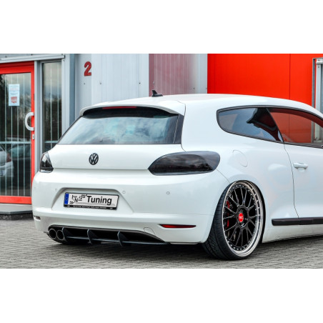 Sottoparaurti posteriore race look con flaps VW Scirocco 3 Typ 13 (Cod. IN-INE-260045RT-ABS)