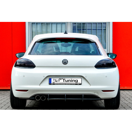 Sottoparaurti posteriore race look con flaps VW Scirocco 3 Typ 13 (Cod. IN-INE-260045RT-ABS)