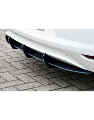 Sottoparaurti posteriore race look con flaps VW Scirocco 3 Typ 13 (Cod. IN-INE-260045RT-ABS)