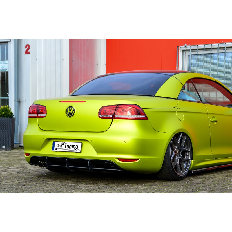 er Racing Sottoparaurti posteriore con pinne   VW Eos (Cod. IN-INE-270045BRT-ABS)