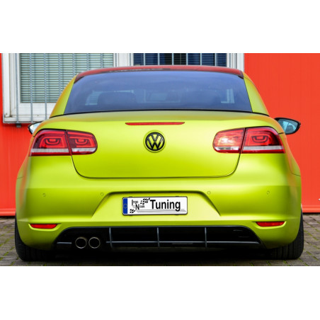 er Racing Sottoparaurti posteriore con pinne   VW Eos (Cod. IN-INE-270045BRT-ABS)