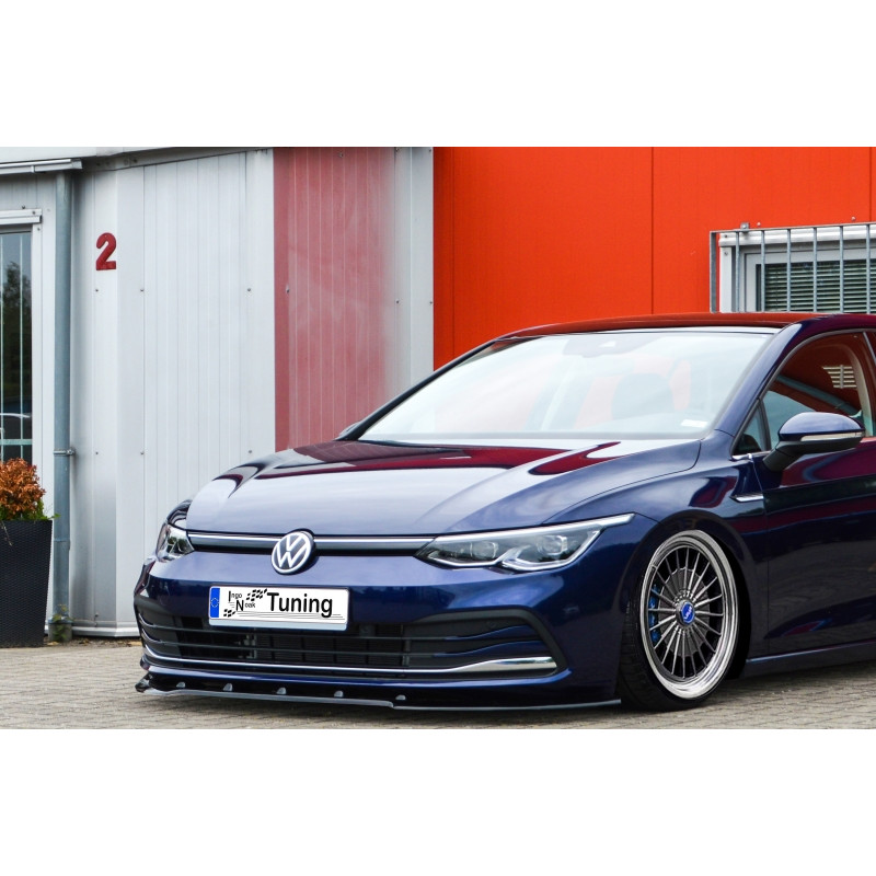 Spoiler paraurti anteriore in abs VW Golf 8 (Cod. IN-INE-280031-8-ABS-G)