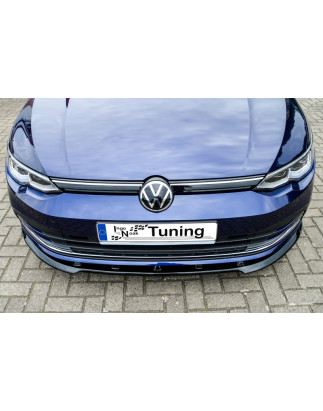 Spoiler paraurti anteriore in abs VW Golf 8 (Cod. IN-INE-280031-8(W)-ABS-G)