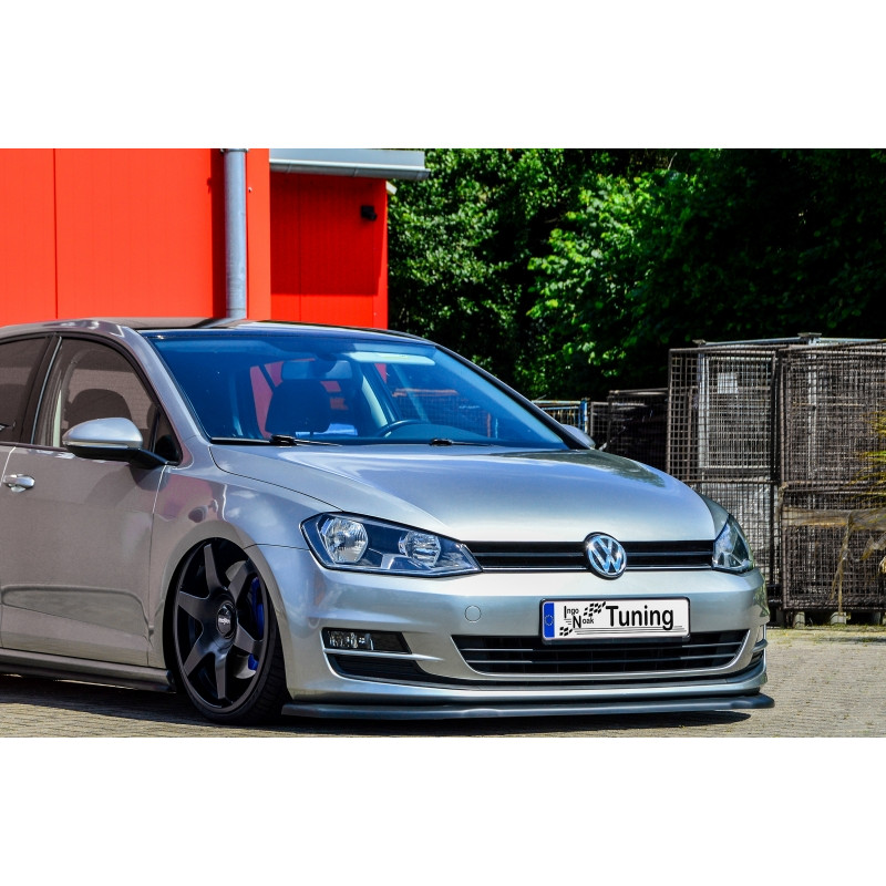 Spoiler paraurti anteriore in abs  VW Golf 7 Typ AU (Cod. IN-INE-280031/7(2)-ABS-G)