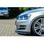 Spoiler paraurti anteriore in abs con flaps laterali VW Golf 7 Typ AU (Cod. IN-INE-280031/7(2W)-ABS)