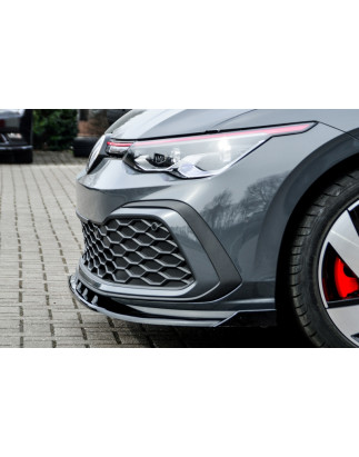 Spoiler paraurti anteriore in abs VW Golf 8 GTI ( CD1) (Cod. IN-INE-280031B-8(W)-ABS)