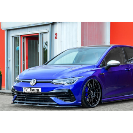 Spoiler paraurti anteriore in abs VW Golf 8 R ( CD1) (Cod. IN-INE-280031B-8R-ABS)