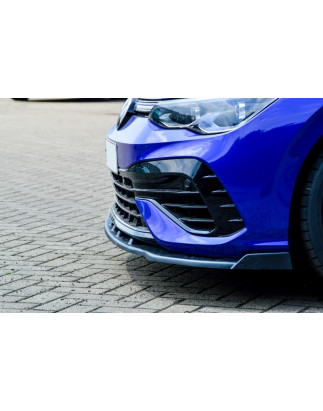 Spoiler paraurti anteriore in abs con flaps laterali VW Golf 8 R ( CD1) (Cod. IN-INE-280031B-8RW-ABS