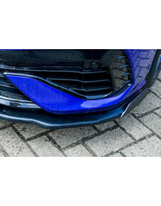 Spoiler paraurti anteriore in abs con flaps laterali VW Golf 8 R ( CD1) (Cod. IN-INE-280031B-8RW-ABS