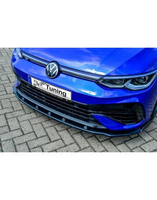 Spoiler paraurti anteriore in abs con flaps laterali VW Golf 8 R ( CD1) (Cod. IN-INE-280031B-8RW-ABS