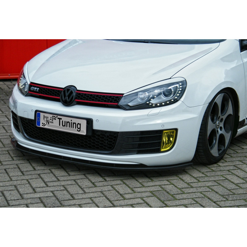 Spoiler paraurti anteriore in abs adatto solo per Modell GTI + GTD VW Golf 6 Typ.1K (Cod. IN-INE-280