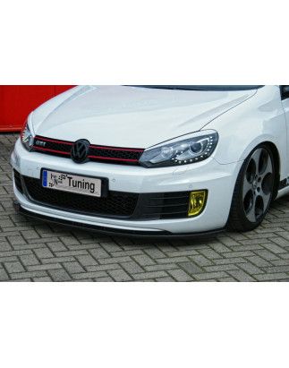 Spoiler paraurti anteriore in abs adatto solo per Modell GTI + GTD VW Golf 6 Typ.1K (Cod. IN-INE-280