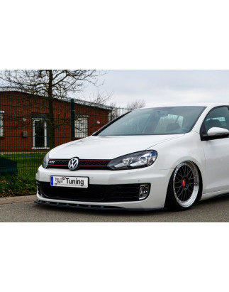 Spoiler paraurti anteriore in abs adatto solo per Modell GTI + GTD Phase 2 VW Golf 6 Typ.1K (Cod. IN