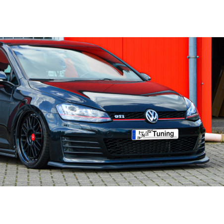 Spoiler paraurti anteriore in abs  VW Golf 7 GTI + GTD Typ AU (Cod. IN-INE-280031B/7-2-ABS)