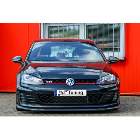 Spoiler paraurti anteriore in abs  VW Golf 7 GTI + GTD Typ AU (Cod. IN-INE-280031B/7-2-ABS)